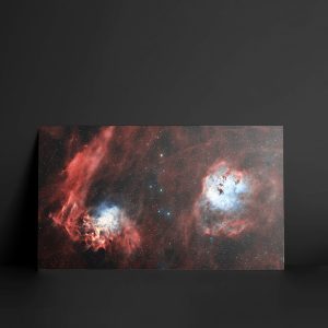 Nebulosa de la Estrella Llameante y Renacuajos